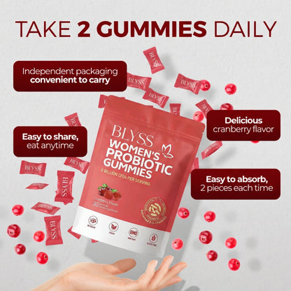 Woman's Probiotic Gummies - Feel Fresh. Feel Confident. Feel Like You Again.